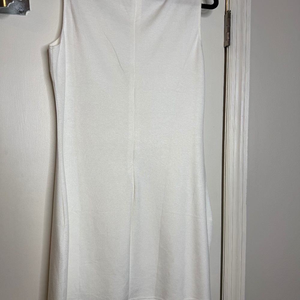Cream mini dress